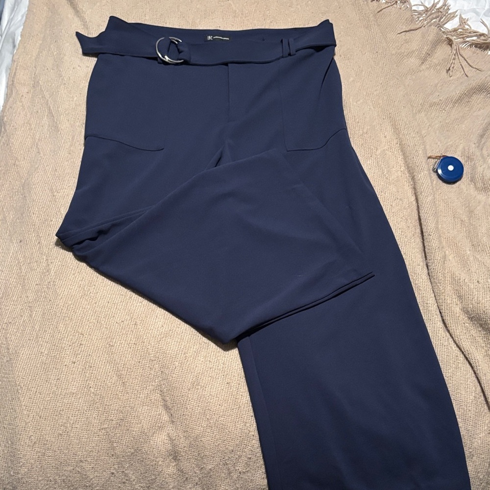 INC International Concepts Navy Women's Trousers